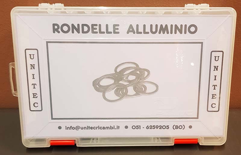 Cassettina Rondelle Alluminio